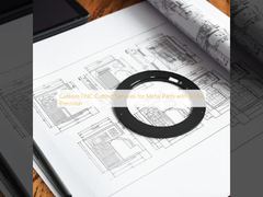 0.1 Ra の精度で金属部品のカスタム CNC 切断サービス
